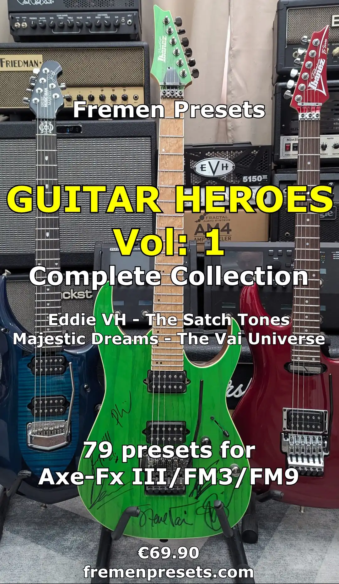 Fractal Audio - Axe-Fx III Guitar Amp Modeler - Fremen Presets