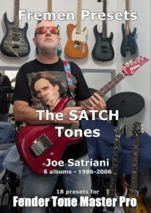 Fender Tone Master Pro – Guitar Heroes vol. 1 – The Satch Tones cover
