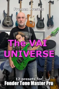 Fender Tone Master Pro – Guitar Heroes vol. 1 – The Vai Universe cover