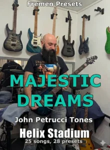 Helix Stadium – Guitar Heroes vol. 1 – Majestic Dreams cover