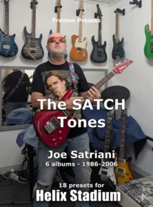 Helix Stadium – Guitar Heroes vol. 1 – The Satch Tones  cover