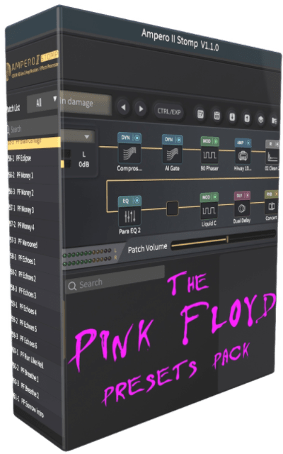 Ampero　Fremen　presets　–　II　Stomp　pack　Floyd　the　Pink　Presets