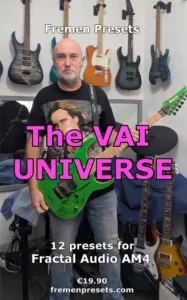 Guitar heroes Vol 1 – FAS AM4 – The Vai Universe cover